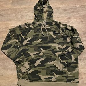 Under Armor rival fleece hoodie camo